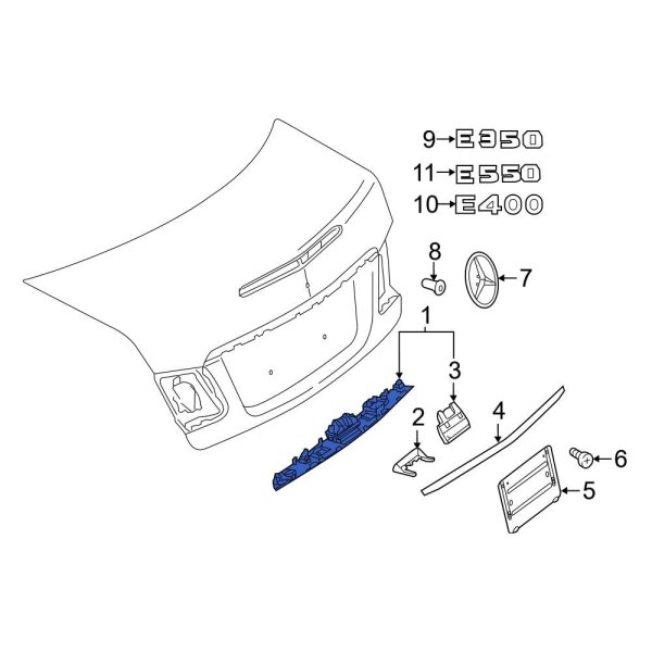 Deck Lid Handle