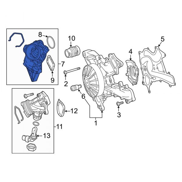 Engine Coolant Thermostat Kit