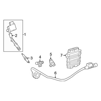 Mercedes-Benz OE - Electrical - Ignition System (Convertible / Coupe)