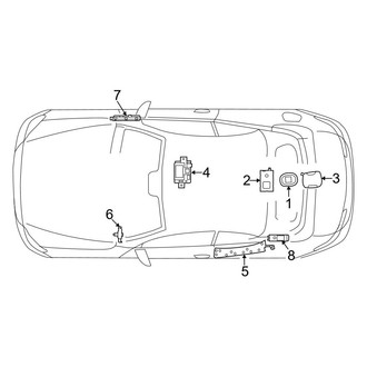 Mercedes-Benz OE - Electrical - Antenna (Convertible)