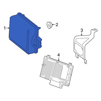 Mercedes-Benz OE - Front Cruise Control Distance Sensor
