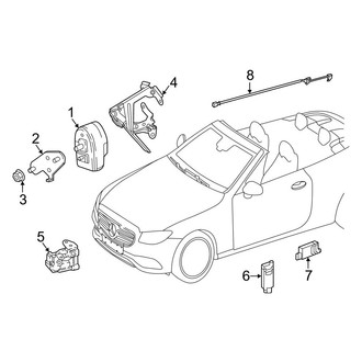 Mercedes-Benz OE - Electrical - Alarm System (Convertible)