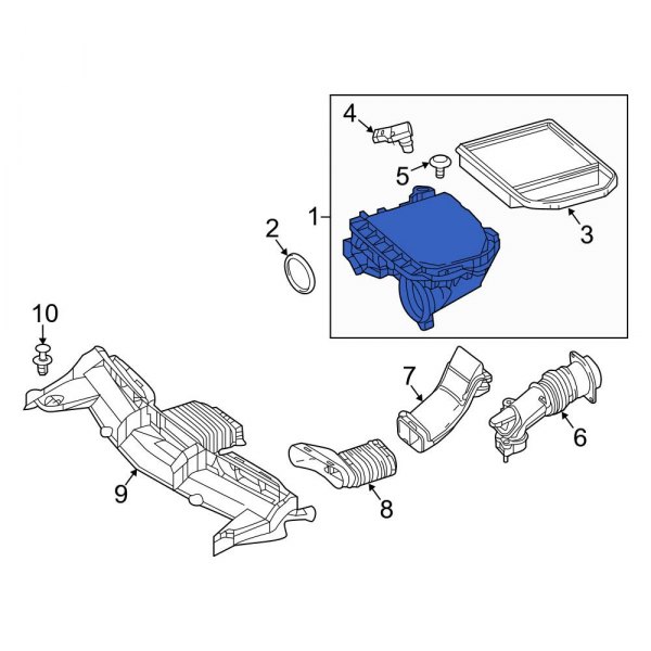 Air Filter and Housing Assembly