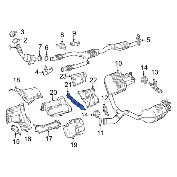 Floor Pan Heat Shield