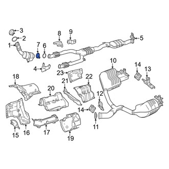 Mercedes-Benz OE - Exhaust Muffler Clamp
