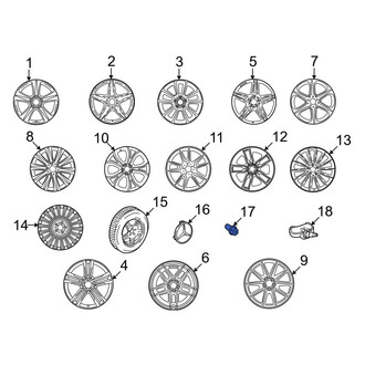 Mercedes-Benz OE - Wheel Lug Bolt