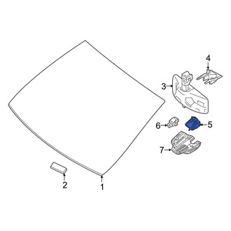 Mercedes-Benz OE - Front Lane Departure System Camera
