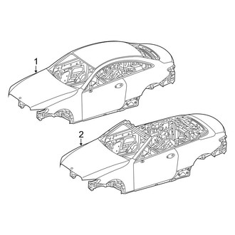 Mercedes-Benz OE - Body Shell (Convertible)