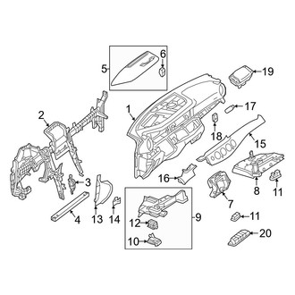 Mercedes-Benz OE - Instrument Panel (Convertible / Coupe)