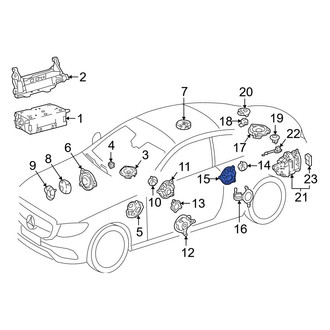 Mercedes-Benz OE - Front Right Speaker