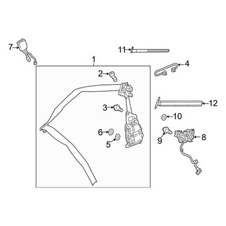 Mercedes-Benz OE - Restraint Systems - Front Seat Belts (Convertible / Coupe)