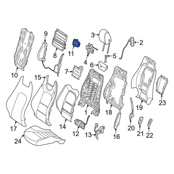 Climate Controlled Seat Module