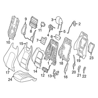 Mercedes-Benz OE - Seats & Tracks - Passenger Seat Components