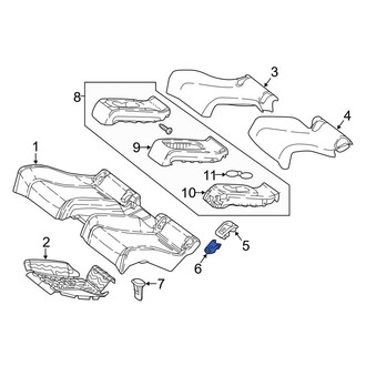 Mercedes-Benz OE - Child Restraint Anchor Plate Bezel