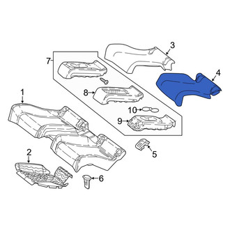 Mercedes-Benz OE - Rear Left Seat Cover