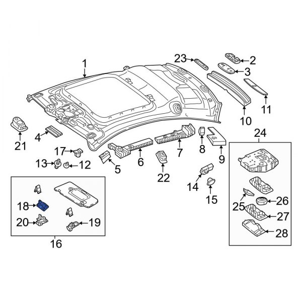 Sun Visor Support