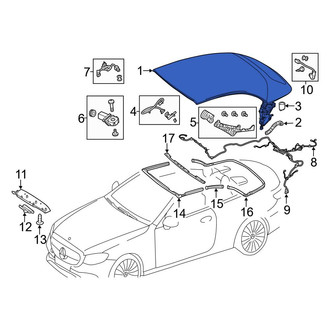 Mercedes-Benz OE - Convertible Top Assembly