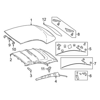 Mercedes-Benz OE - Convertible/Soft Top - Cover & Components (Convertible)