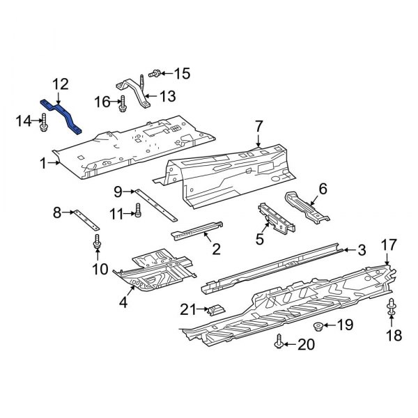 Floor Pan Reinforcement