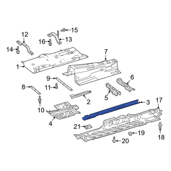 Floor Side Rail