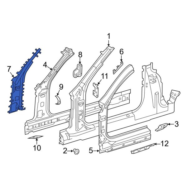 Body A-Pillar Reinforcement