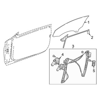 Mercedes-Benz OE - Door - Glass & Hardware (Base)