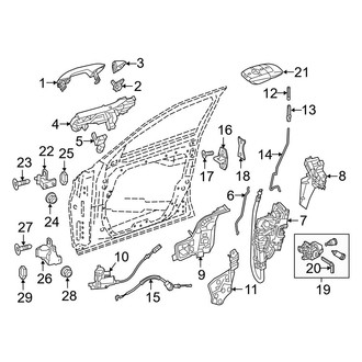 Mercedes-Benz OE - Door - Lock & Hardware