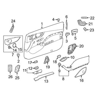 Mercedes-Benz OE - Door - Interior Trim
