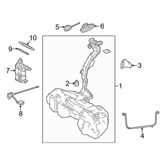 Mercedes-Benz OE - Fuel System Components (Convertible / Coupe)