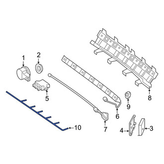 Mercedes-Benz OE - Rear Parking Aid System Wiring Harness