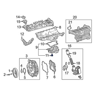 Mercedes-Benz OE - Engine Oil Drain Plug