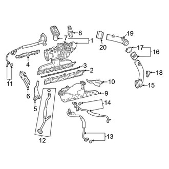 Mercedes-Benz OE - Engine - Turbocharger & Components (Convertible / Coupe)