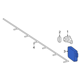 Mercedes-Benz OE - Front Collision Warning Sensor