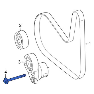 Mercedes-Benz OE - Starter Bolt