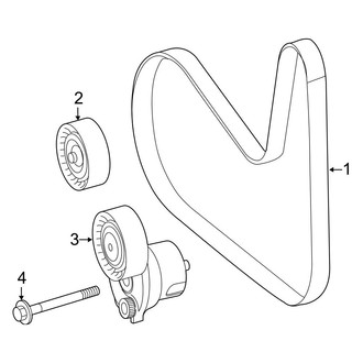 Mercedes-Benz OE - Cooling - Belts & Pulleys (Convertible / Coupe)