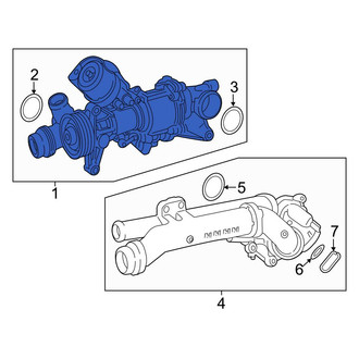 Mercedes-Benz OE - Engine Water Pump