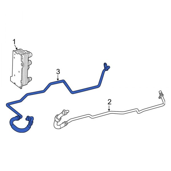 Automatic Transmission Oil Cooler Hose Assembly