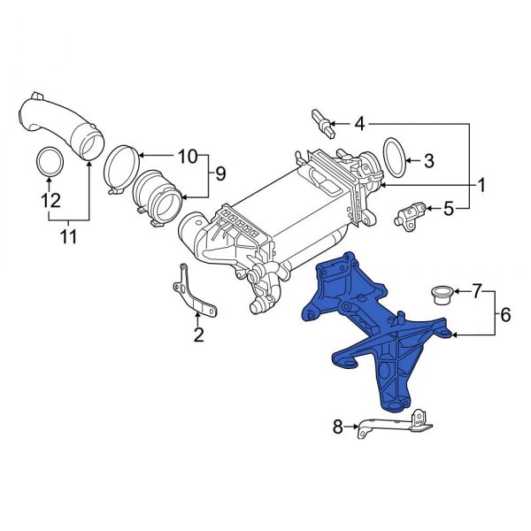 Intercooler Bracket