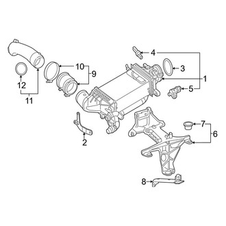 Mercedes-Benz OE - Cooling - Intercooler (Convertible / Coupe)