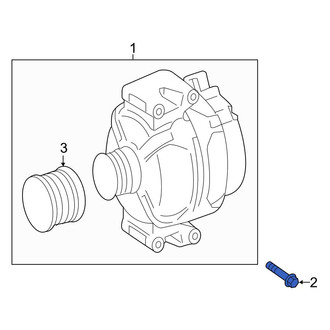 Mercedes-Benz OE - Alternator Bracket Bolt