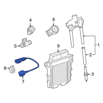 Mercedes-Benz OE - Ignition Knock (Detonation) Sensor