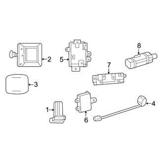 Mercedes-Benz OE - Electrical - Antenna (Coupe)