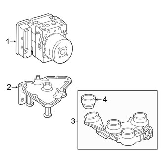 Mercedes-Benz OE - Electrical - ABS Components (Convertible / Coupe Gas)