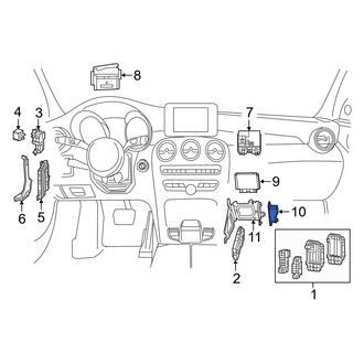 Mercedes-Benz OE - Drive Motor Battery Pack Control Module