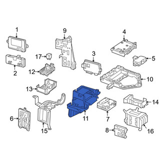 Mercedes-Benz OE - Radio Antenna Module Bracket