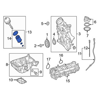 Mercedes-Benz OE - Engine Oil Filter Element