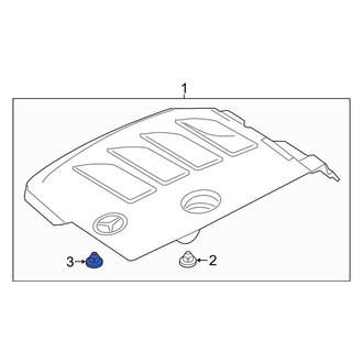 Mercedes-Benz OE - Rear Engine Cover Bushing