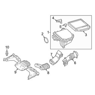 Mercedes-Benz OE - Engine - Air Intake (Convertible / Coupe)