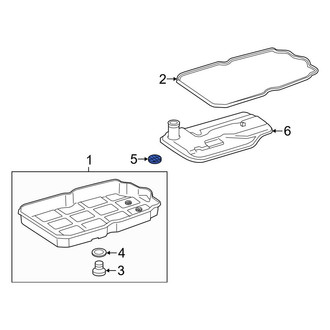Mercedes-Benz OE - Transmission Oil Pan Magnet