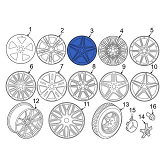 Mercedes-Benz OE - Wheel